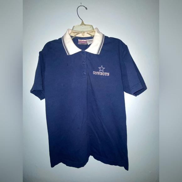 Cowboys Apparel Ladies Dallas Cowboys Polo Shirt - Medium - Picture 1 of 5